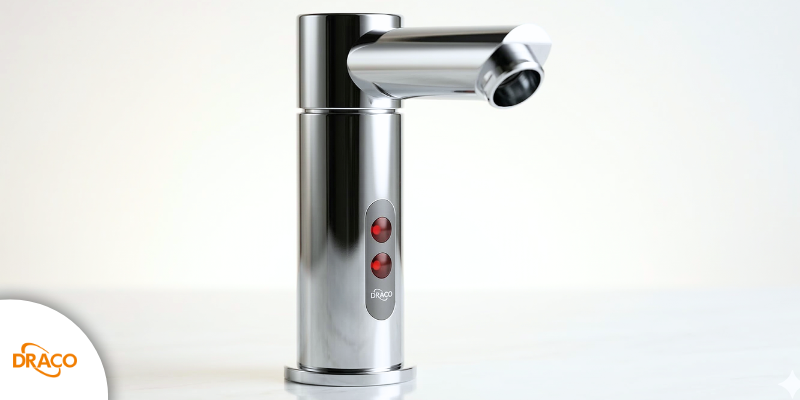 Miniatura 3 - Torneira Sensor Parede Kúbica 90.570