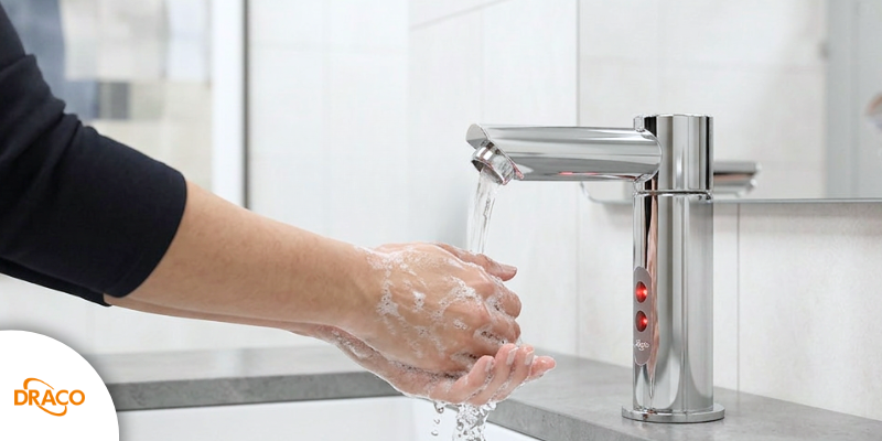 Miniatura 2 - Torneira Sensor Parede Kúbica 90.570