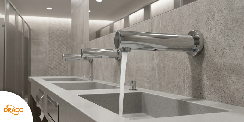 Miniatura 3 - Torneira Sensor Parede Linea Antivandálica - 80.553