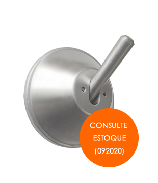 Cabide Anti-Vandálico Inox Basculante - 71.104