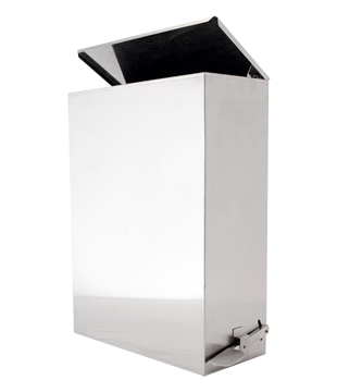 Lixeira Inox Prime Quadrat 9 - 70.229