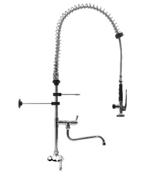 Torneira Parede Pré-Rinse com Bica - 69.100