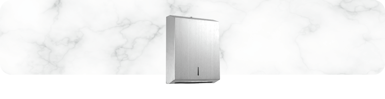 Banner Papeleira Inox Papel Interfolhado BASIC - 74.103
