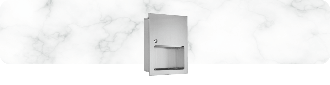 Banner Toalheiro Inox Embutir 200 INSIDE - 71.320