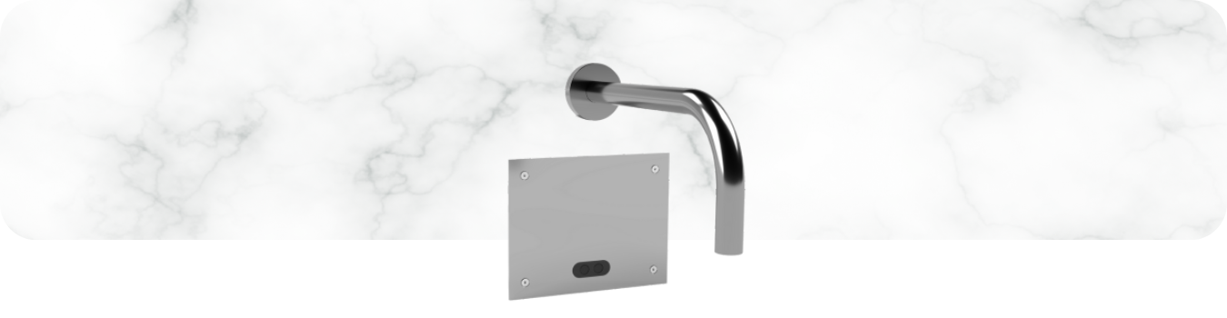 Banner Torneira Sensor Parede DK - 01.780