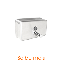 Saboneteira Inox Horizontal